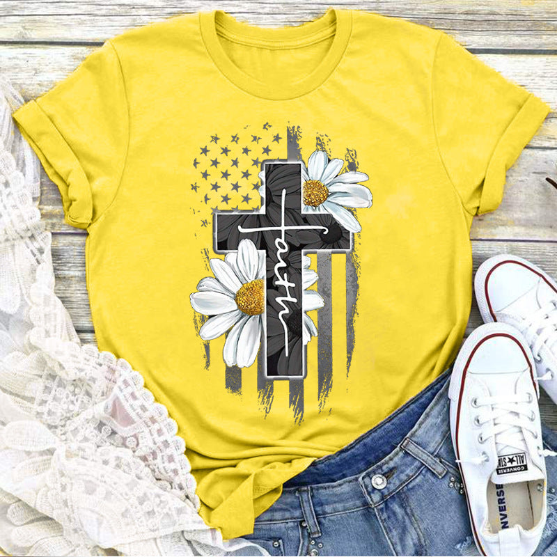 New SUNFLOWER Women's Short Sleeve