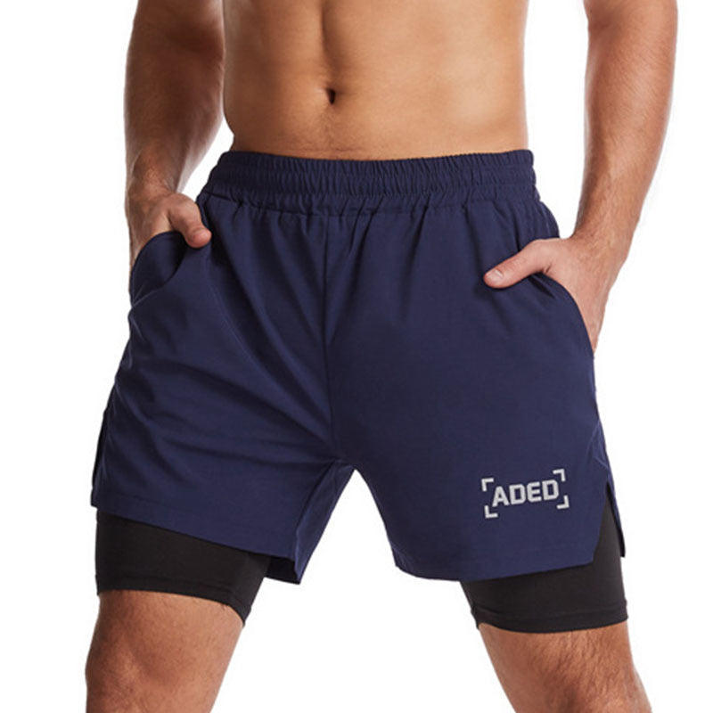 Quick-drying Woven Casual Crazy Muscle Sports Shorts