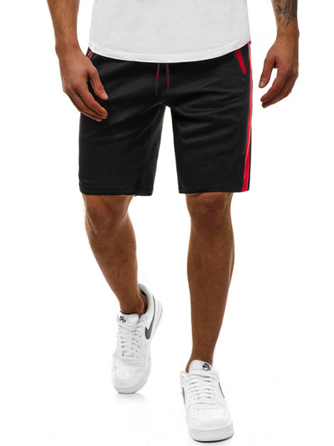 Men's Fashion Casual Plus Size Color Matching Shorts