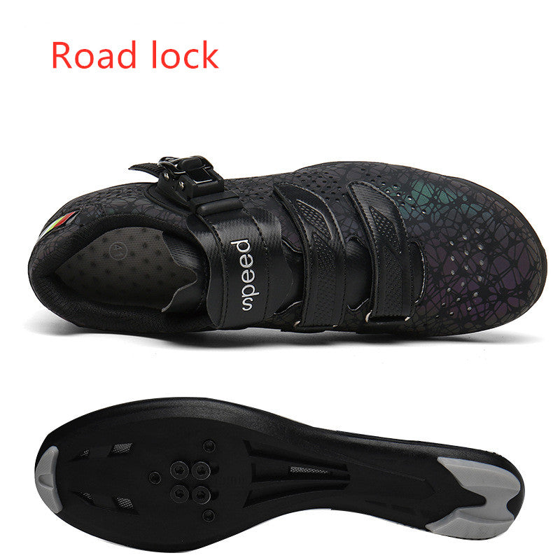 Lock shoes cycling shoes