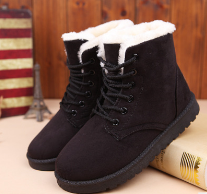 new ladies snow boots wholesale winter new women's winter shoes women's warm tube female cotton shoes boots