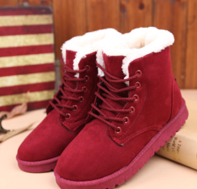 new ladies snow boots wholesale winter new women's winter shoes women's warm tube female cotton shoes boots