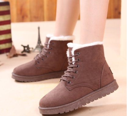 new ladies snow boots wholesale winter new women's winter shoes women's warm tube female cotton shoes boots