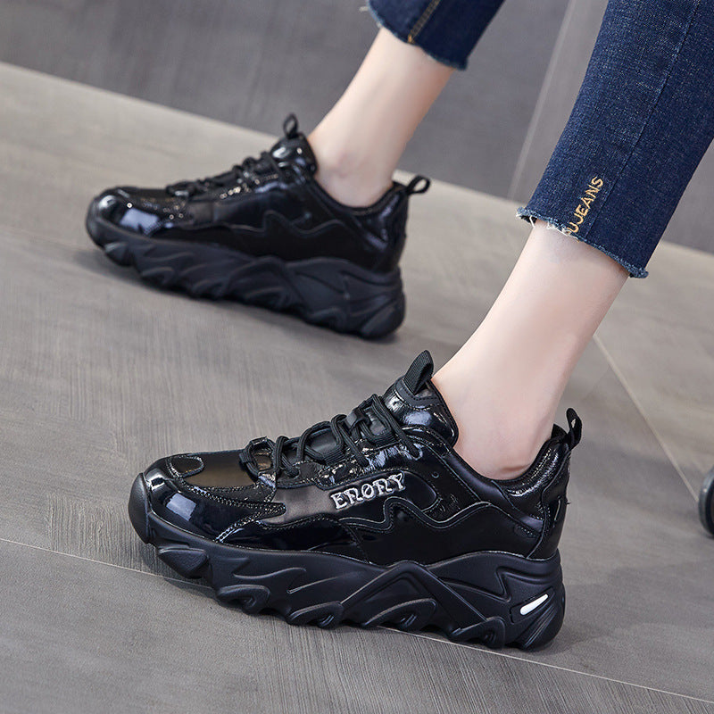 Daddy Shoes Female Ins Tide All-match Sports Shoes Autumn And Winter Explosion Models Leisure