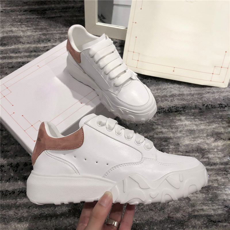 New Thick-Soled Sports Casual Shoes Female Ins All-Match Explosive Old Shoes