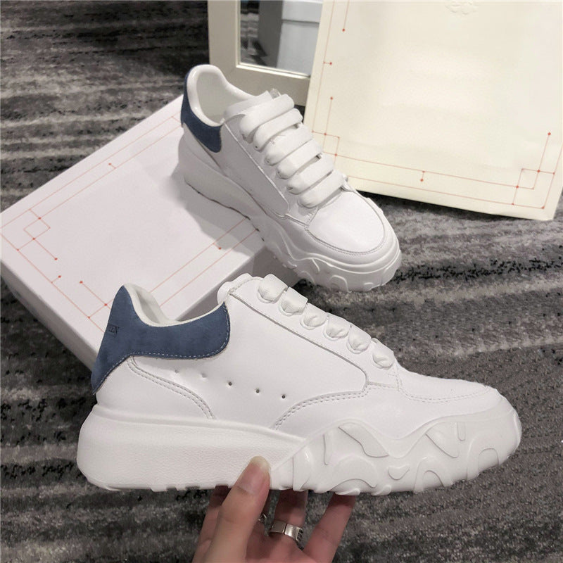 New Thick-Soled Sports Casual Shoes Female Ins All-Match Explosive Old Shoes