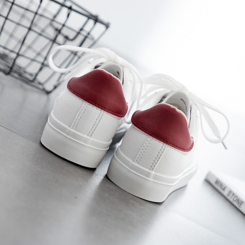 All-match Explosive Style Small White Shoes Female Korean Style Flat White Shoes