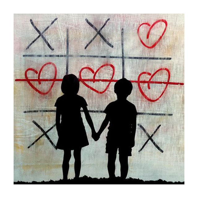 Canvas Painting Street Art Love Poster Wall Art Decoration Painting Living Room Home Decoration