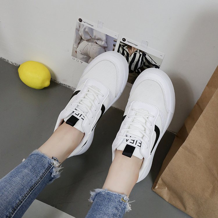 New ins sneakers female Korean version of ulzzang Harajuku autumn shoes