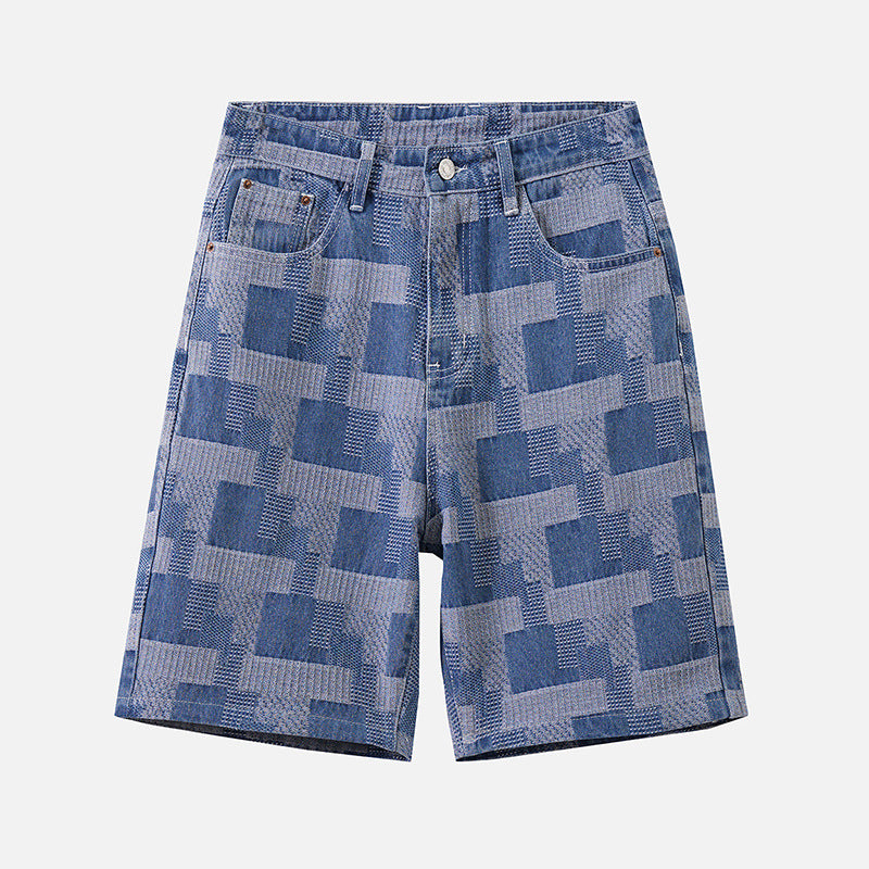 Loose Breathable Men's Fifth Shorts