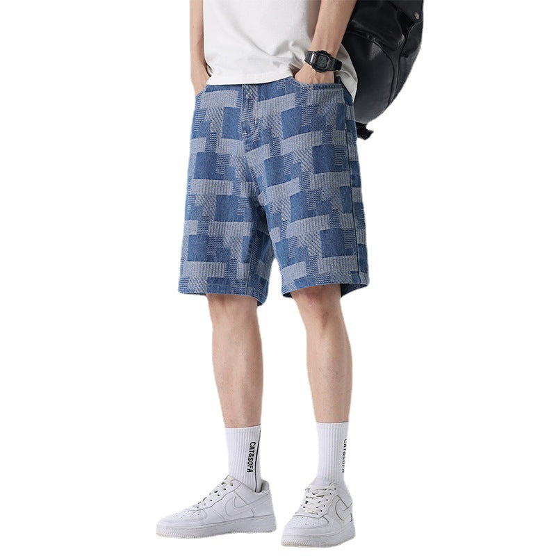 Loose Breathable Men's Fifth Shorts