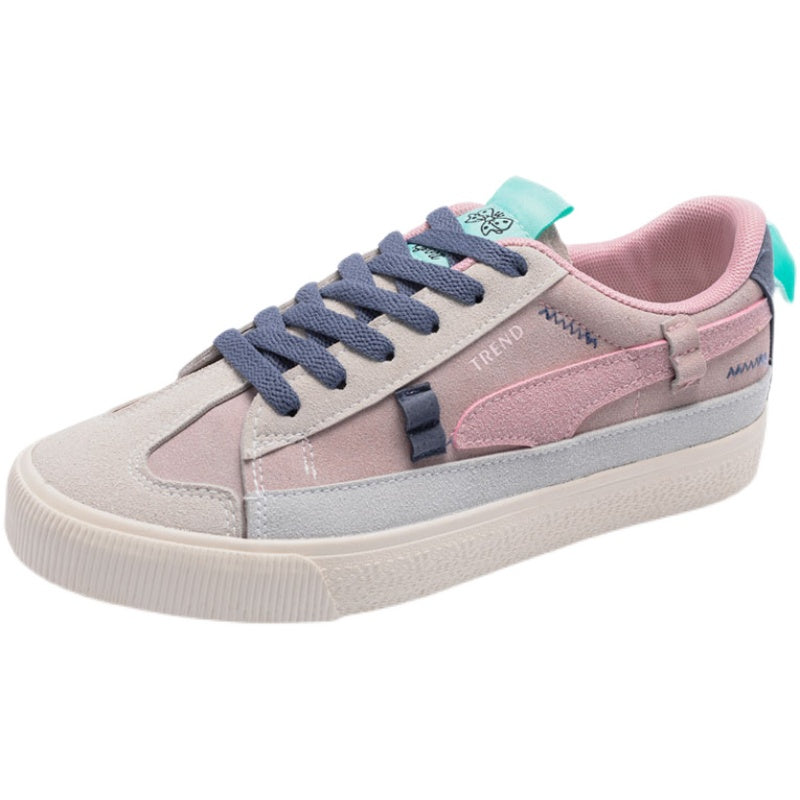 Female Leisure Sports Board White Shoes