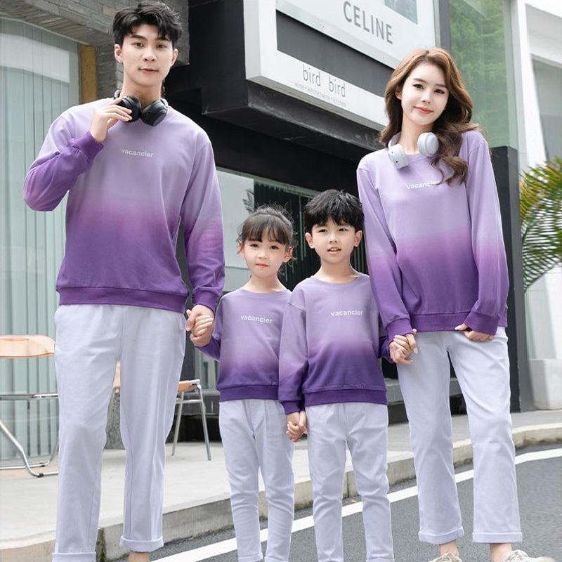 Family Photo Sweater Mother And Daughter Pants Autumn And Winter