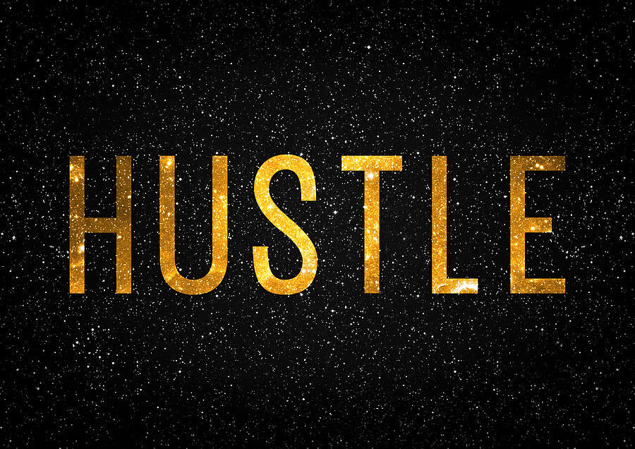 Grinding Hustle Success Inspirational Poster Printing Office Decor Canvas Painting