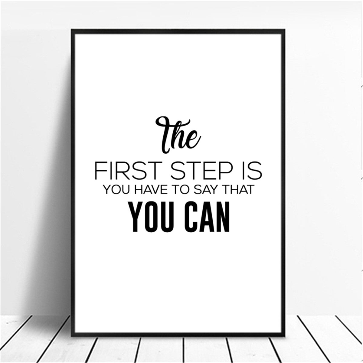 Poster Quote Canvas Painting Phrases Motivational Wall-Art Home-Decor Pictures Minimalist