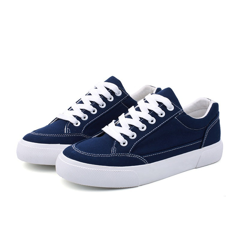 White shoes low shoes casual shoes help female Korean female students all-match cloth shoes