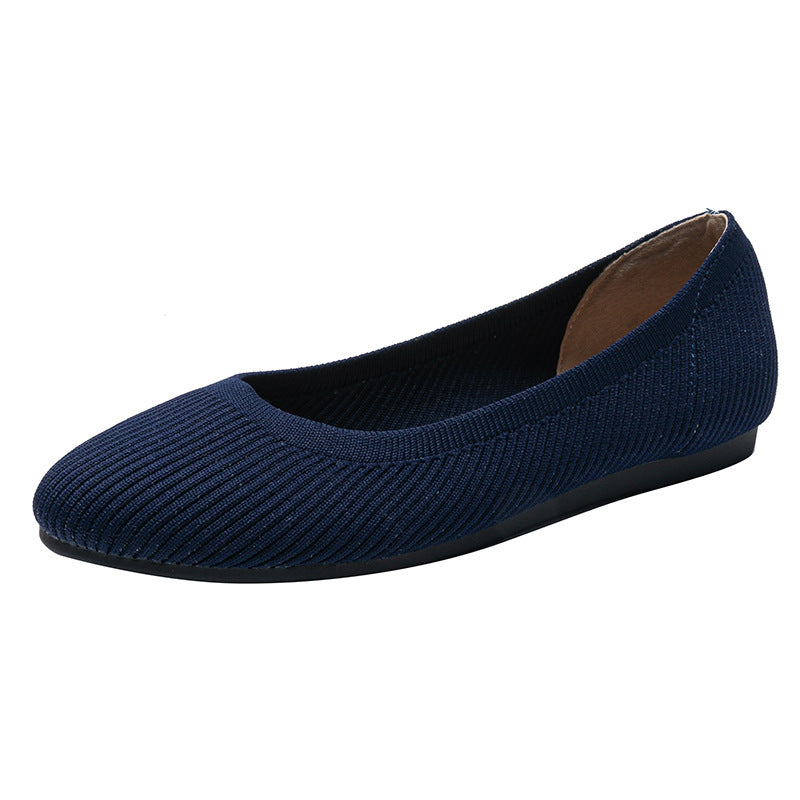 Flat Shoes Female Fashion Trend Round Head