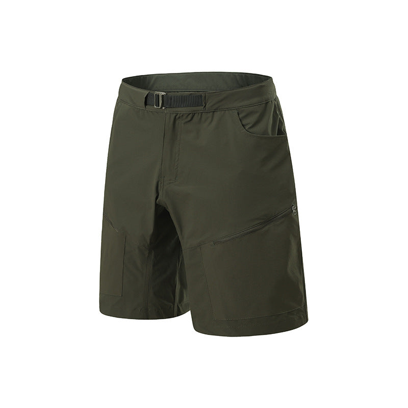 Function Outdoor Loose Breathable Men's Tooling Multi-pocket Straight Shorts