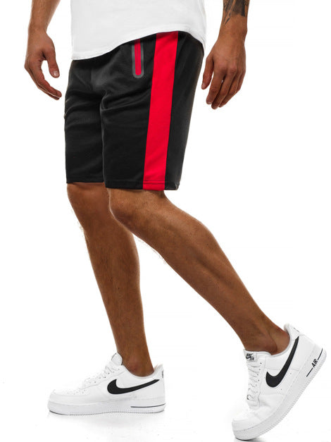 Men's Fashion Casual Plus Size Color Matching Shorts