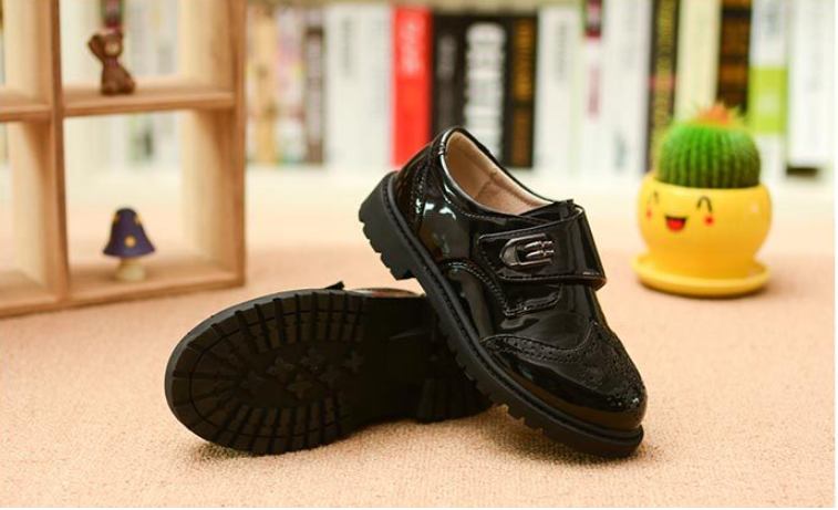 Boys' Leather Shoes, Children's Shoes, British Casual Single Shoes, Student Performance Shoes