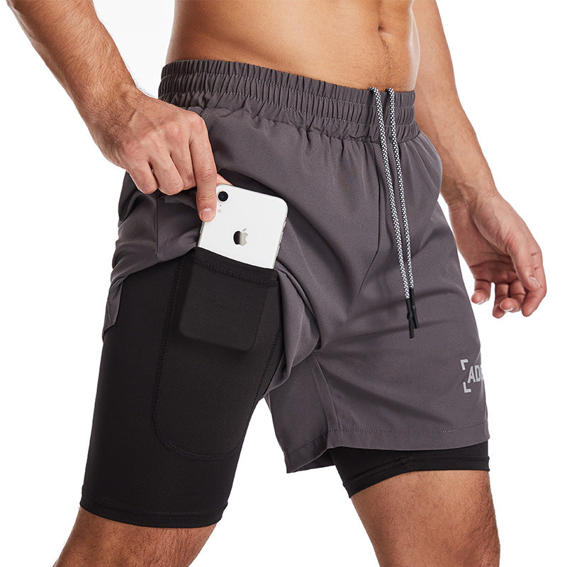 Quick-drying Woven Casual Crazy Muscle Sports Shorts