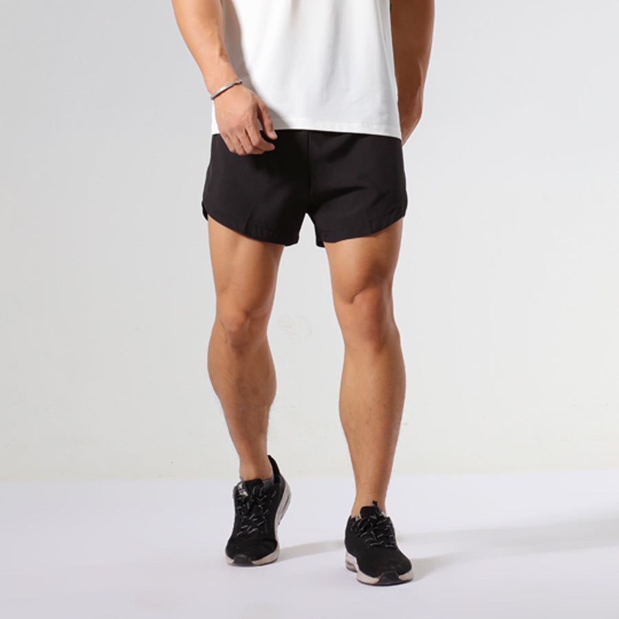 Men's Sports Quick-drying Breathable Double-layer Running Shorts