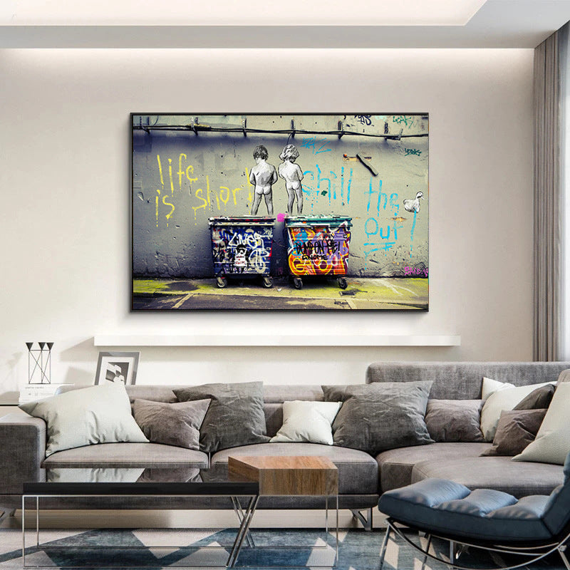 Graffiti Art Abstract Painting Poster Decoration