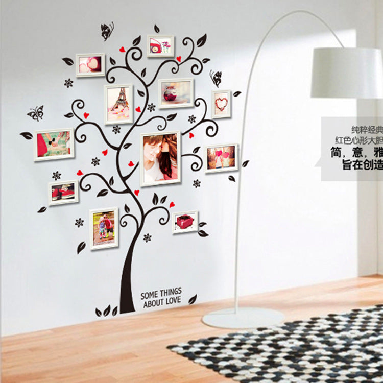 DIY Family Photo Frame Tree Wall Stickers Home Decor Room Room Wall Stickers Wall Decals Poster House Decoration Wall Stickers