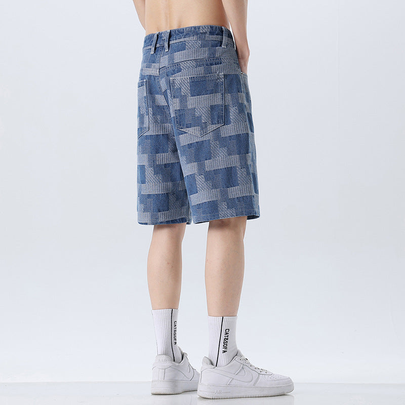 Loose Breathable Men's Fifth Shorts