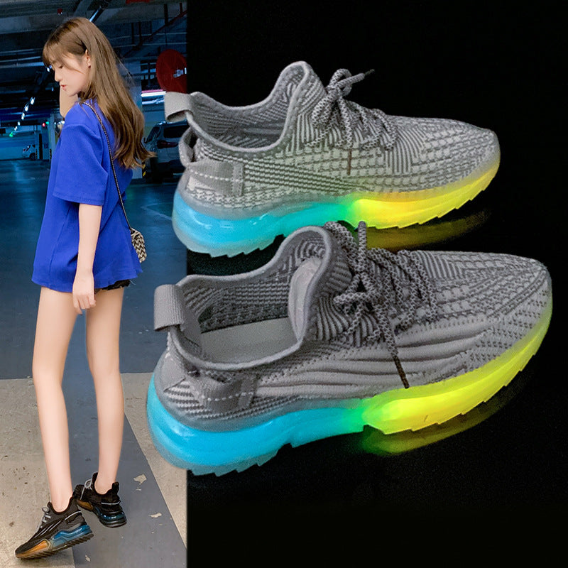 Summer New Style Korean Running Shoes Female Student Sports Shoes