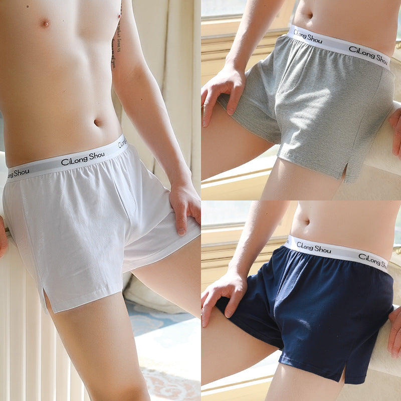 Men's Fashion Simple Pure Cotton Boxer Brief