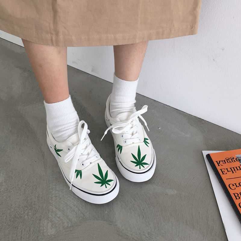 Artistic Canvas Shoes Female Mayo Wild Student