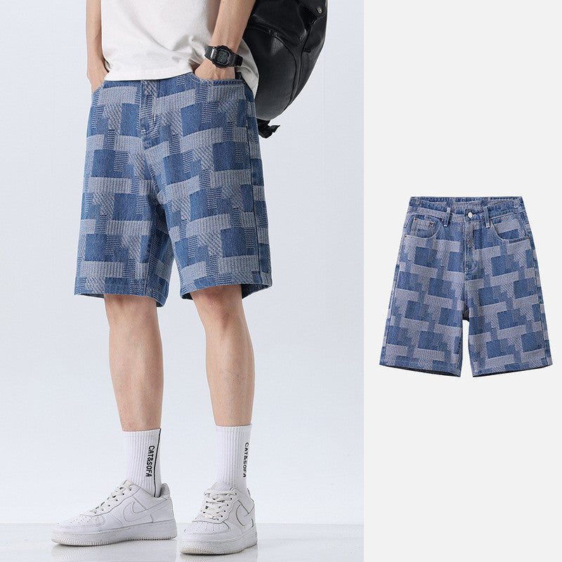 Loose Breathable Men's Fifth Shorts