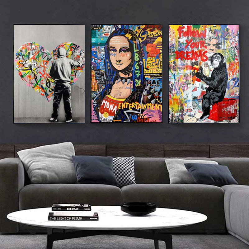 Graffiti Art Abstract Painting Poster Decoration