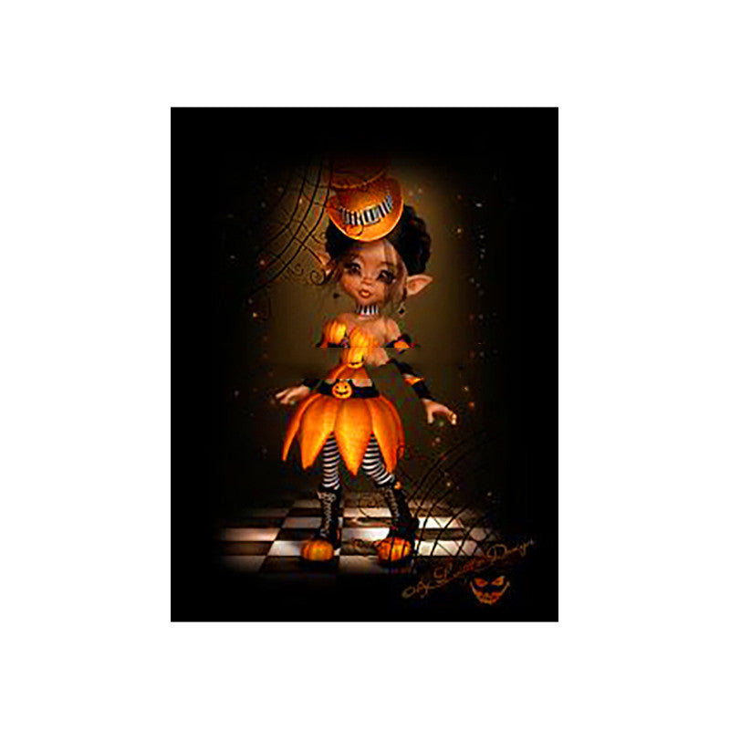 Poster Halloween Diamond Painting Kit DIY Craft